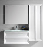 Two Drawers PVC Hanging Home Furniture in Bathroom with Mirror