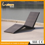 Leisure Rooftop Balcony Garden Furniture Rattan Lying Chair Lounge Bed