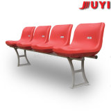 CE Certificate Outdoor OEM HDPE Plastic Seat Powder Coating Steel Leg 15 Years Warranty Yellow Playground Stadium Chair