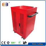 Red Colored Metal Sheet Laptop USB Charging Cabinet