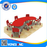 Preschool Furniture Moon Palstic Table Indoor Playground (YL6204)