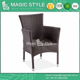 Three Colors Outdoor Stackable Dining Chair for Hotel Project