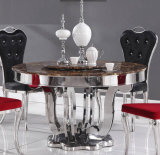 Home Furniture Italian Marble Dining Table Used Dining Room Furniture for Sale