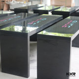 Customize Long Narrow Solid Surface Island Counter Table Bar
