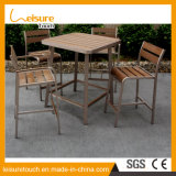Polywood Aluminum Bar Chair Table Set Indoor Outdoor Leisure Coffee Shop Garden Patio Furniture
