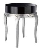 Black Round Hotel Coffee Table Hotel Furniture