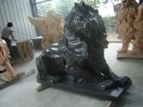 Stone Granite Marble Lion Sculpture for Garden Animal Statue (SY-D057)