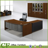 Modern Wooden Furniture Office Executive Table with Side Cabinet
