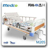 Cheap Price Wholesale 2 Functions Medical Hospital Manual Beds with Ce&ISO Approved