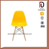 Living Room Plastic Dsr Chair with Wood Legs