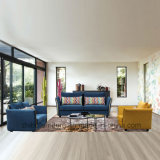 Blue and Yellow 321 Fabric Sofa for Living Room Furniture