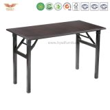 Fully Assembled Wooden Steel Furniture Foldable Away Tables
