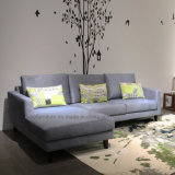 Gray Fabric Corner Sofa for Home Furniture