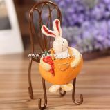 Fat Rabbit Polyresin Refrigerator Magnet Crafts for Promotion Gifts (YH-RFM051)