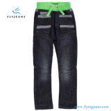 Fashion Seven Pocket Boys Denim Jeans with Elasticated Waist by Fly Jeans