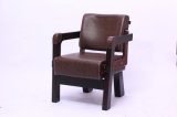 Salon Furniture Synthetic Leather Oak Wood Ariana Styling Chair