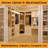 Solid Wood Wardrobe with Metal Case