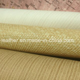 Wood Grain PU Leather for Sofa, Ottoman, Recliner (HW-1583)