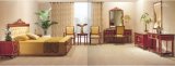 Hotel Luxury Antique Star Room and King Size Bedroom Furniture (GLB-202)