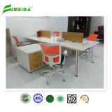 2015 New Modern Workstation Office Furniture with Mobile Side Table