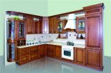 American Style Kitchen Furniture Solid Wood Maple Kitchen Cabinet (Hy081)