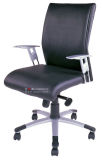 Swivel Leather Chair / Staff Chair / Clerk Chair (EY-27B)