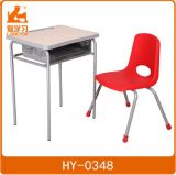 Standard Size School Wooden Metal Desk with Plastic Chair