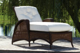 Leisure Rattan Chaise Lounge with Deep Seating- Cushion Wf050037