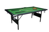 7' Foldable Metal Leg Pool Table (P703)