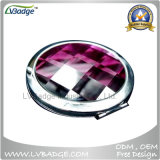 Round Acrylic Pocket Mirrors, Crystal Diamond Mirror