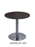 Black HPL Round Dining Table