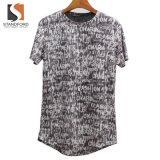 Men's Short Sleeve Crew Neck Slim Fit Fitness Fashion Hip-Hop Men's T-Shirt Tops with Ripped Holes