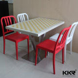 Made in China Customized Solid Surface Dining Table