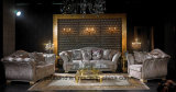 Sb52 Solid Wood Classical Royal Style Fabric Sofa