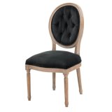 Antique French Style Tufted Dining Chair (W13680)