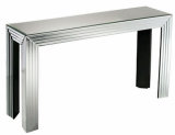 Console Table in Glass Mirrored Veneer