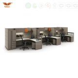 Modern Melamine Call Center Office Workstation Partition Cubicles Office Furniture (HY-242)
