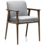 modern Restaurant Furniture Wooden Dining Room Chair with Arm