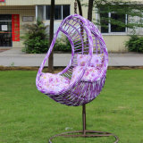 Good Quality Balcony Outdoor Hanging Chair Weaving Patio Swing Wicker Furniture D014A