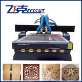 High-Efficiency Multifunction CNC Woodworking Machine with Vacuum Table and Dust Collection System