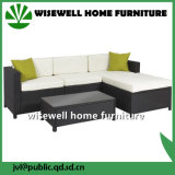 PE Wicker Rattan Outdoor Patio Sofa Set Sectional Furniture (WXH-023)