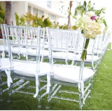 Resin and Wooden Chiavari Wedding Dining Chairs