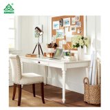 Factory Price Wood Material Writing Table with Chairs