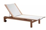 Swimming Pool Wooden Chair Beach Chair for Outdoor Furniture