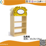 Wooden Children Shelf for Kindergarten Toys Cabinet