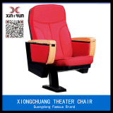 Folding Cover Fabric Wooden High Back Auditorium Theater Chair Aw1546