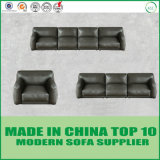 Modern Nordic Style Living Room Italian Leather Feather Sofa