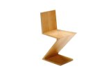 Classic Wood Dining Room Furniture Zig Zag Chair