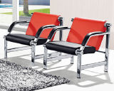 Hot Sales Popular Classical Design Office Sofa Public Chair Sponge Leather Sofa in Stock 1+1+3