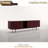 Latest European Designs TV Stand 834 TV Cabinet with Display Shelf Simple Wooden Furniture
